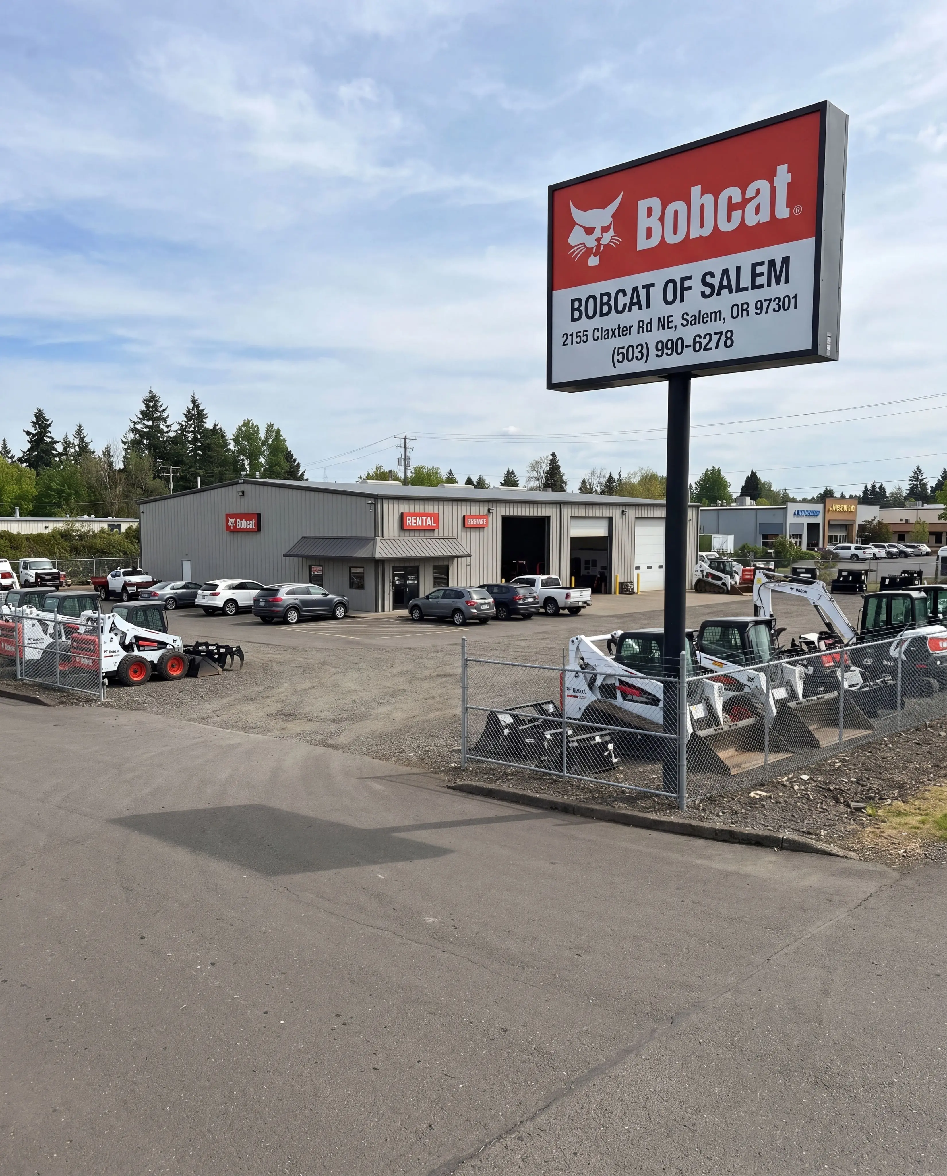 Bobcat of Salem dealership building